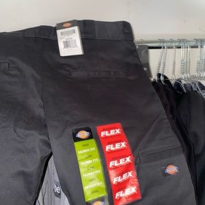 Twill Work Pant Skinny Fit Straight Leg